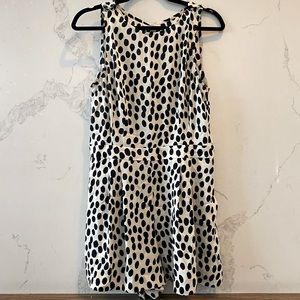 Black and White Romper